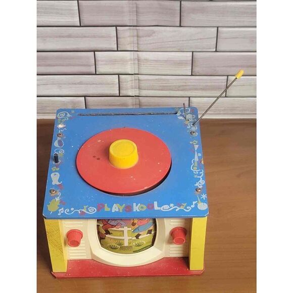 Vintage 1960's Playskool Music Box Toy #A64 - Picture 2 of 8
